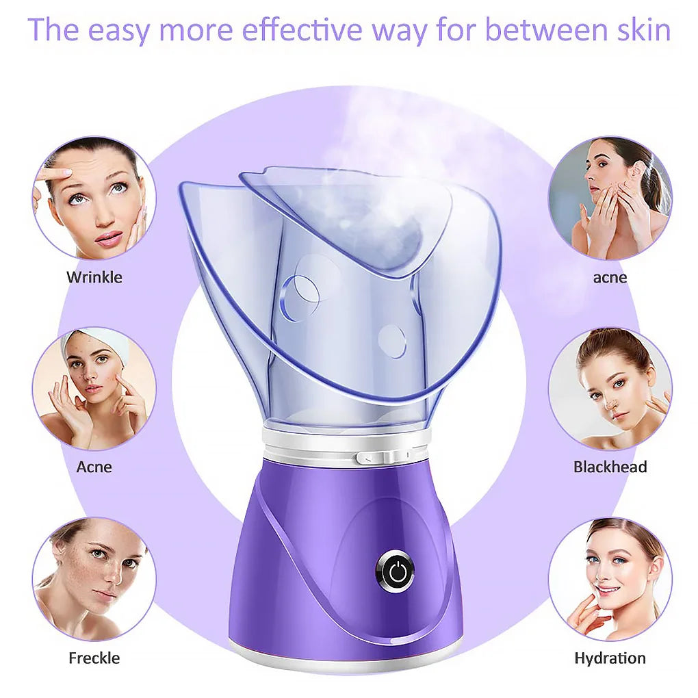 Vaporizador facial limpiador profundo