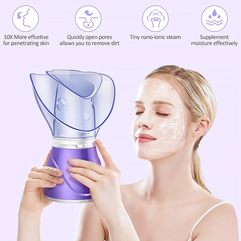 Vaporizador facial limpiador profundo