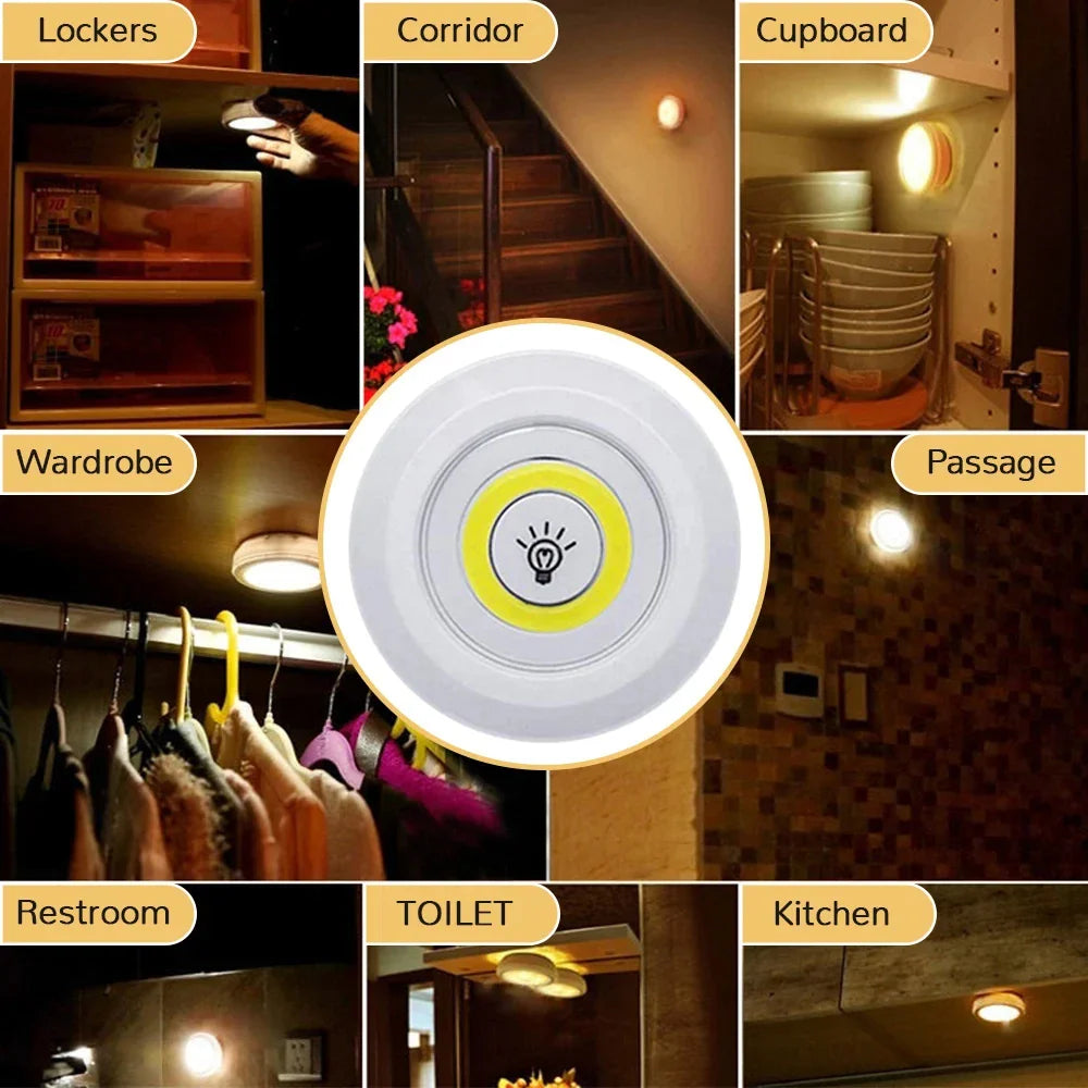Luz LED de gabinete con control remoto