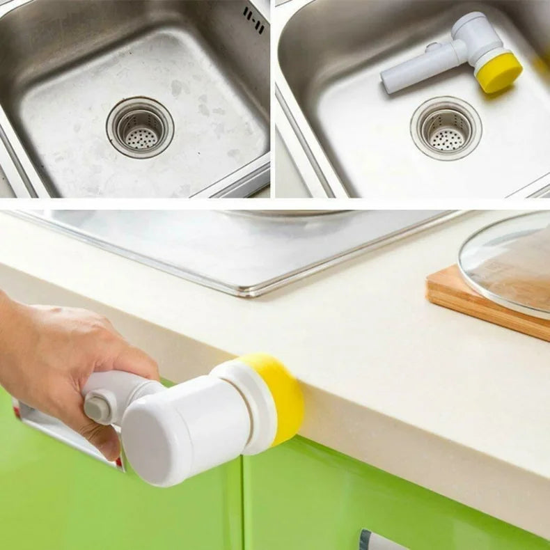 Cepillo Eléctrico Inalámbrico para Limpieza Profunda