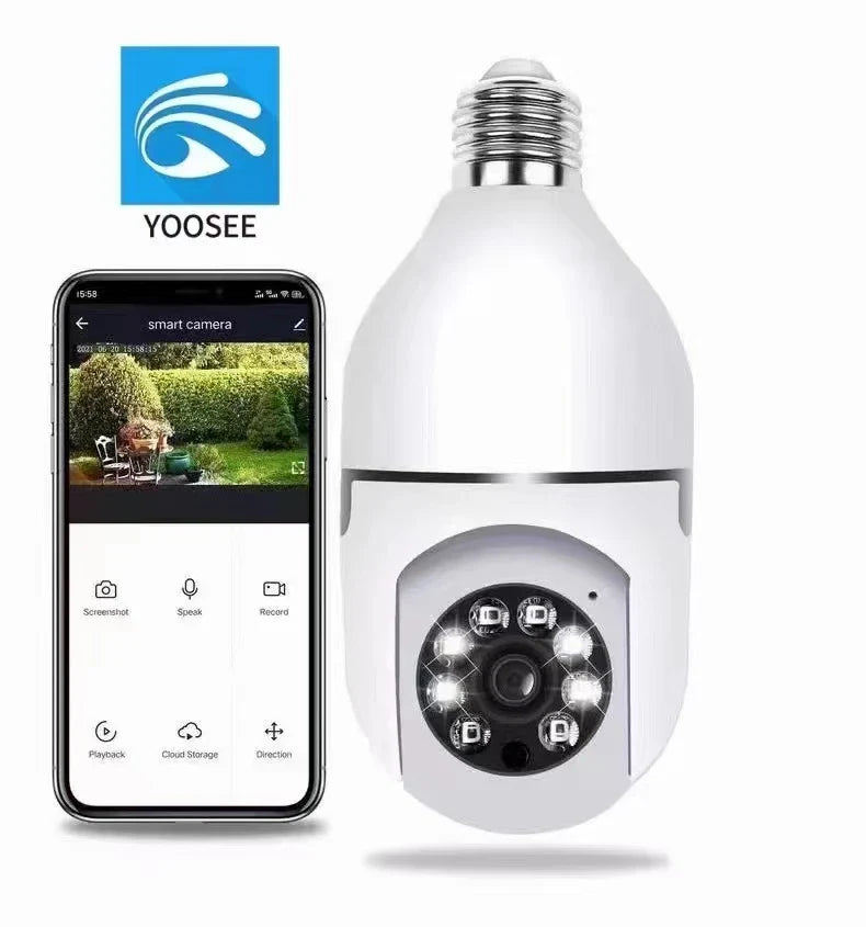 Cámara de seguridad domo 1080P con visión nocturna
