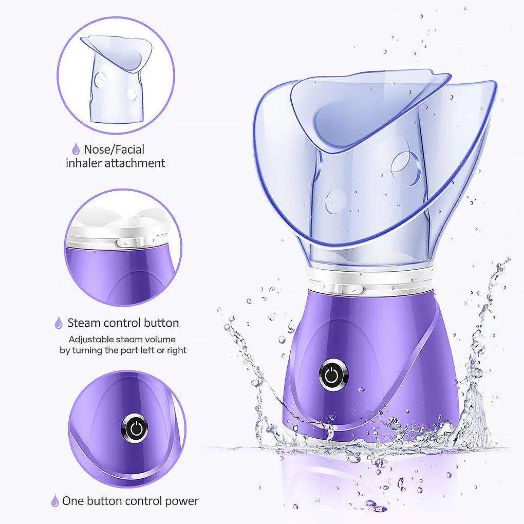 Vaporizador facial limpiador profundo