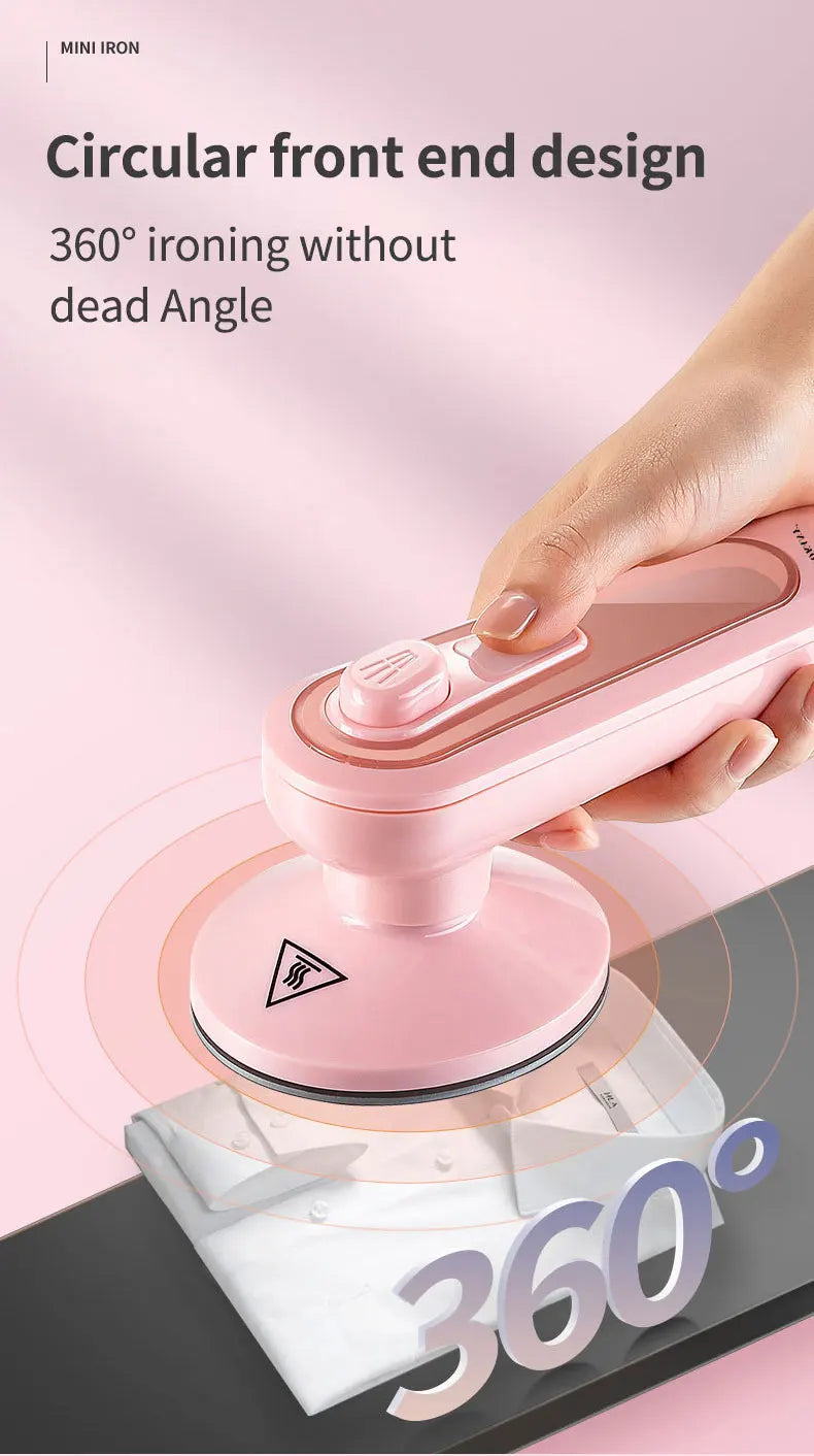 Plancha de vapor portátil para viaje