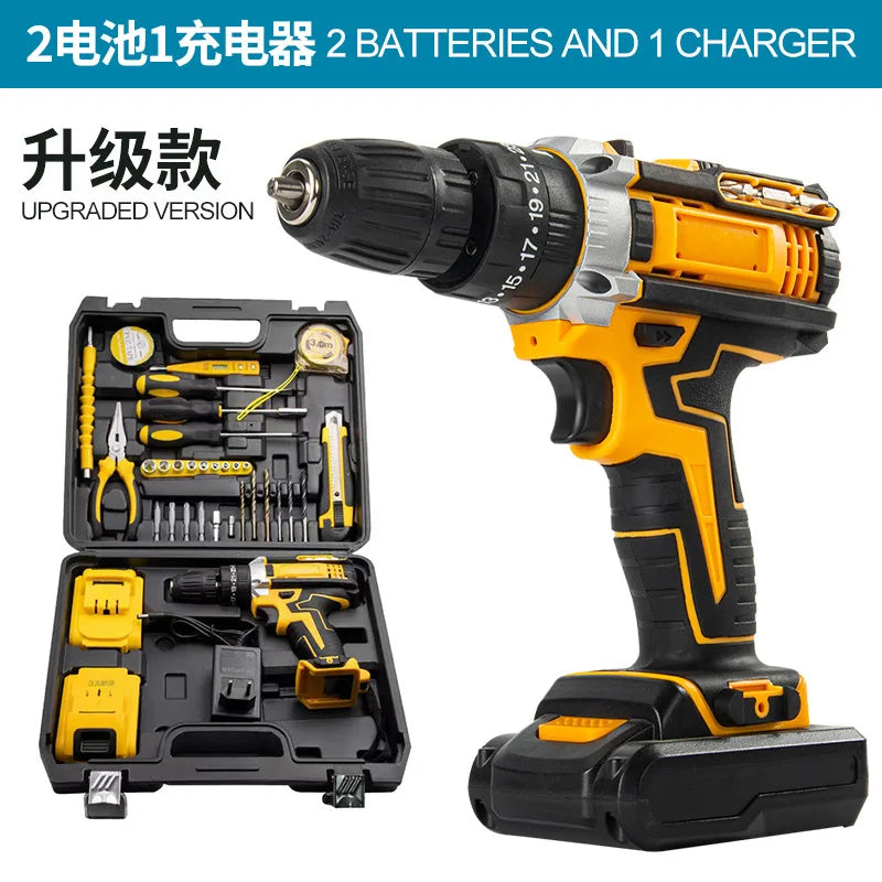 Taladro percutor recargable multifunción 21V de litio