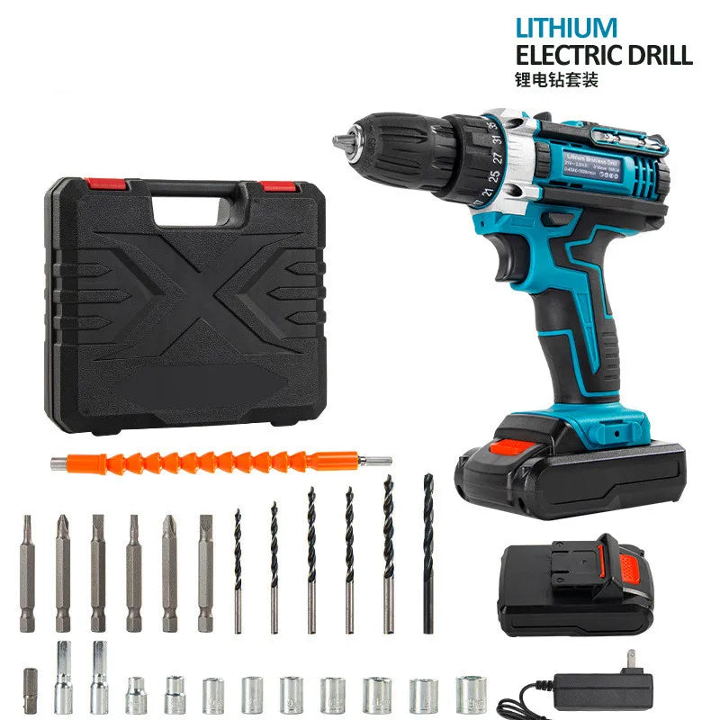 Taladro percutor recargable multifunción 21V de litio