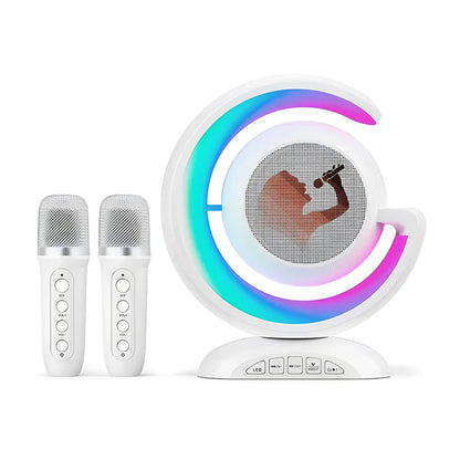 Set de micrófonos inalámbricos para karaoke