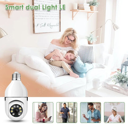 Cámara de seguridad domo 1080P con visión nocturna