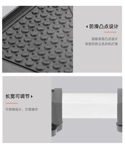 Base ajustable con ruedas para lavadora y refrigerador