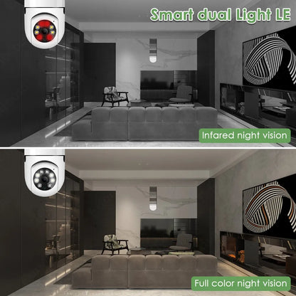 Cámara de seguridad domo 1080P con visión nocturna