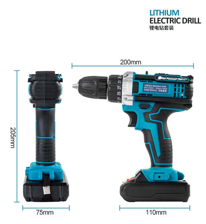 Taladro percutor recargable multifunción 21V de litio
