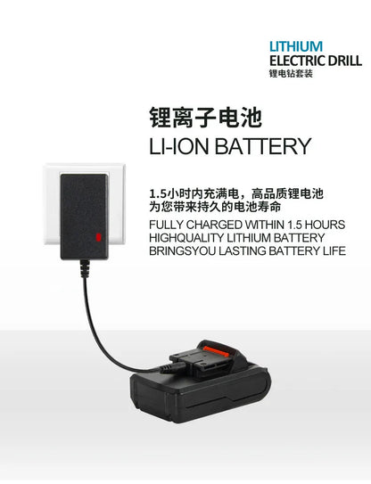 Taladro percutor recargable multifunción 21V de litio