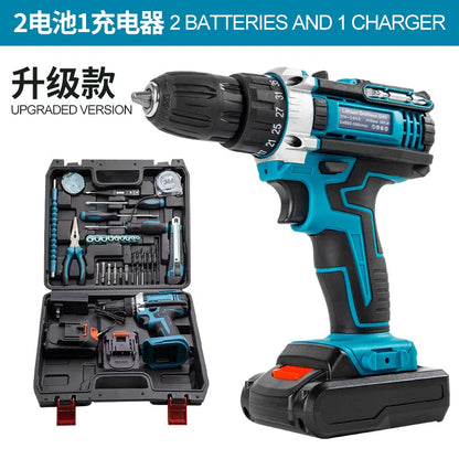 Taladro percutor recargable multifunción 21V de litio