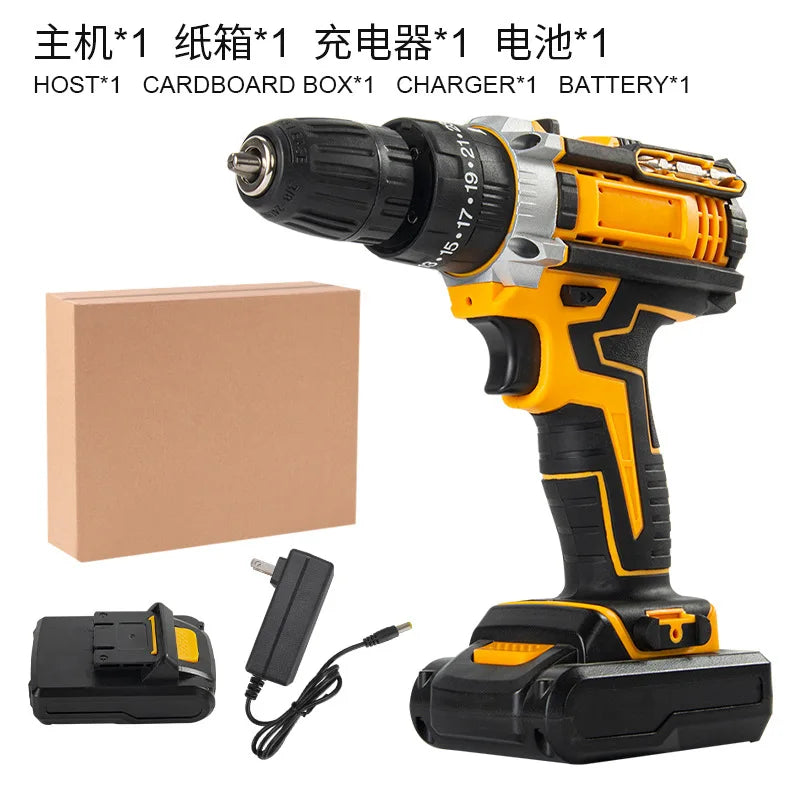 Taladro percutor recargable multifunción 21V de litio