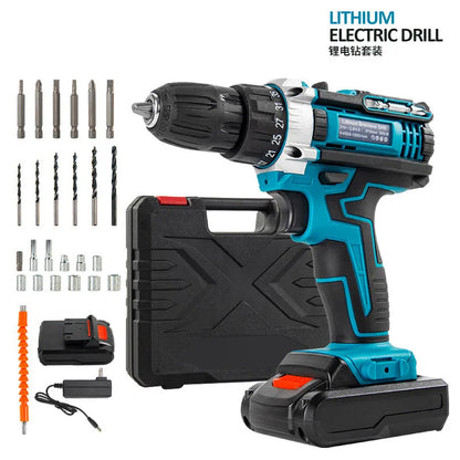 Taladro percutor recargable multifunción 21V de litio