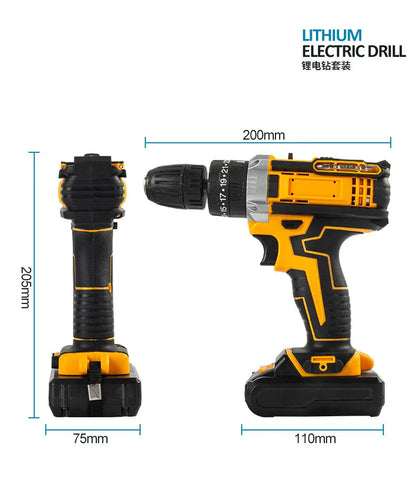 Taladro percutor recargable multifunción 21V de litio